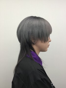 スペースヘアデザイン(SPACE hair design) ちょいダークツーブロックウルフ