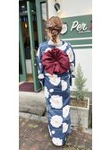 浴衣着付け、ヘアアレンジ