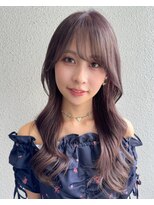 韓国ヘア_ヨシンモリヘア_ラベンダーグレー