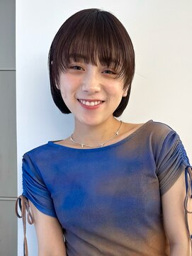 ガーデンヨコハマ(GARDEN YOKOHAMA) ミニボブ似合わせカットレイヤーマロンブラウンメルティカラー