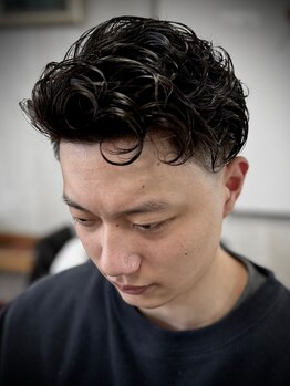 倉敷男児の写真/[倉敷/堀南]【メンズ専門のスペシャリスト在籍!】人気のツイストパーマからフェードカットまで幅広く対応!