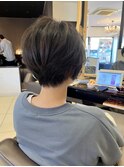 大人ショートボブ
