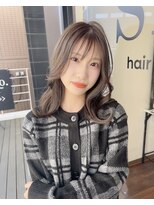 シオ ヘアー デザイン(Sio. hair design)&nbsp;顔周りをしっかり可愛く！