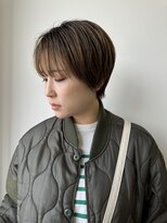 フィル(fil)&nbsp;ショートヘア／グレージュ