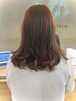 ローレン(LOREN)&nbsp;イメチェン/ホワイトブロンド/外ハネボブ/ワイドバング/栄/久屋