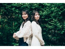 シー(she.)の雰囲気（【she桂】美しい髪とオシャレヘアが私達のconcept♪ #髪質改善）