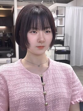 クレム 博多駅店(ChLem) ミニボブ　顔周り　レイヤー　博多美容室