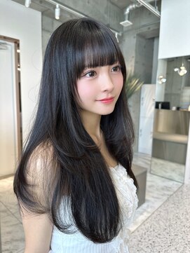 ロール 博多(Role) レイヤーカット小顔に見せるヘア/韓国ヘア/髪質改善/福岡/博多