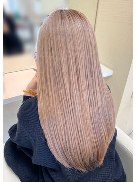 ヘア ポジション HAIR Position 本荘店 ペールピンクベージュ
