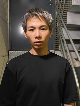 ニトバイアンキシム(nit by ahnkism) メンズカジュアルスパイキーショートハイトーン