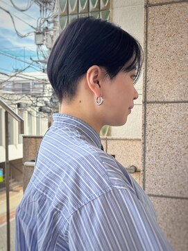 ゴーズゴー 吉祥寺(e)店(go s go) ハンサムショート/刈り上げショート/センターパート