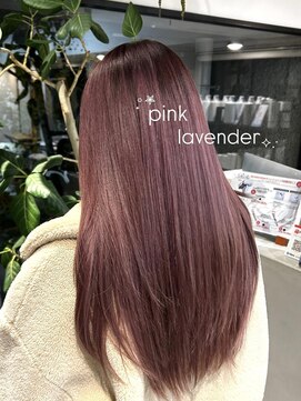 ピンクカラー/10代20代/薬院