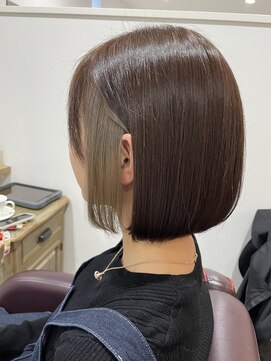 ロア(Roa) ＊インナーグレージュ×ボブ＊