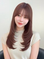 ジュイル ハラジュク(JEWIL HARAJUKU)&nbsp;大人上品セミロング艶髪/ラベンダーアッシュ/髪質改善