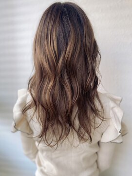 カバーヘア ブリス 大宮西口(COVER HAIR bliss) バレイヤージュ/ロングパーマ/コテ巻き風パーマ20代30代◎p大宮