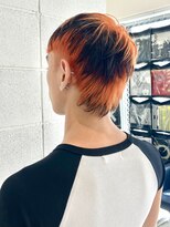 ココ 原宿(KOKO) メンズデザインカラースパイキーショートニュアンスパーマ