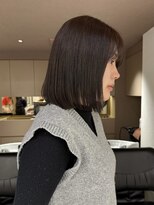 メゾンマイル 恵比寿(maison mile)&nbsp;オリーブグレージュ/透明感カラー/レイヤーカット/恵比寿駅