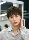 ルーズショートスパイキーショート短髪ツーブロック
