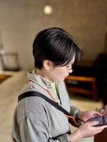 ロイ(ROY)&nbsp;首元スッキリハンサムショート【千葉駅美容室ROY高橋宏太郎】