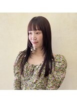 インサイドアウト(IN SIDE OUT+)&nbsp;深めチェリー / 顔まわりレイヤー / ロング【IN SIDE OUT＋】