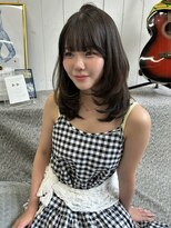 ベニス 船橋(VENICE)&nbsp;トレンドミディアムレイヤー×透明感オリーブ