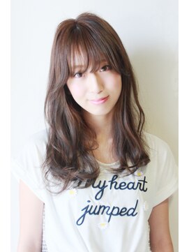 ラクレ(la clef) シースルーバングピュアロング