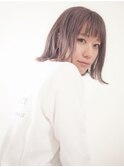 ♪Coni♪切りっぱなし外ハネピンクアッシュ