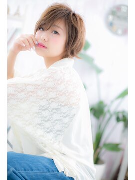 ヘアアンドビューティー ミック(Hair & Beauty miq) 笑顔が似合う★HAPPYエアリーショートb(miq阿佐ヶ谷)