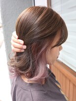 ヘアサロンボーテ(Beaute) アッシュバイオレット×インナーカラー