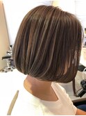 【LICO】ハイライトと相性抜群の大人ボブ