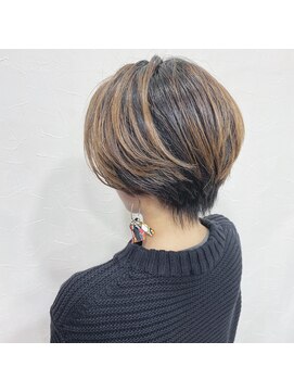 レブル(Re BuLL) 大人ショートブリーチなしバレイヤージュ