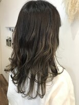 ヘア デザイン 虹いろのはさみ&nbsp;ベージュ系　エアタッチ