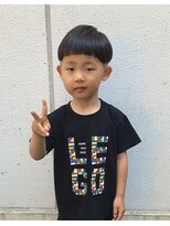 キー ヘアーアンドビューティーサロン(Kii hair&beauty salon)&nbsp;かっこかわいい！刈り上げすっきりキッズカット