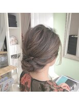 ☆ShellBear銀座４丁目ヘアアレンジ☆ボブヘアセット／結婚式