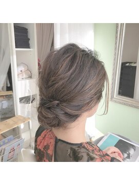 シェルベアー 銀座四丁目(Shell Bear) ☆ShellBear銀座４丁目ヘアアレンジ☆ボブヘアセット／結婚式