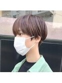 刈り上げマッシュショート