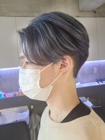 エリマ 調布(elima)&nbsp;シルバーアッシュ/センターパート/韓国マッシュ[調布]