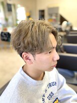 美容室 びゃんびゃん 社店&nbsp;ミルクティーベージュ/ハイトーン/ブリーチ