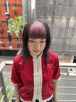 シィーム(cime) ピンクバングスタイル