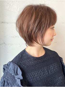 カノア(KANOA) 透ける襟足でインスタみたいなショート