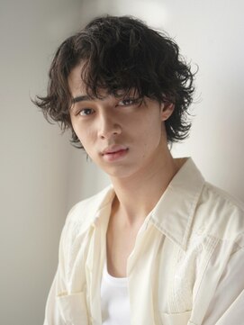 ラヴィズム 名駅店(LUVISM) 無造作パーマニュアンスパーマ刈り上げ名駅名古屋