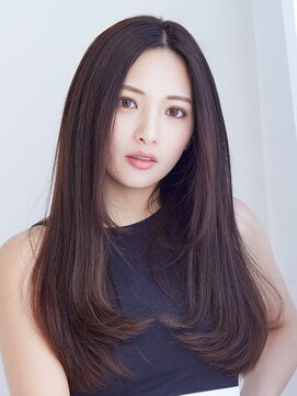 ラフィス ヘアー ヴォーグ 天王寺あべの店(La fith hair vogue) 【La fith】マロンベージュ×レイヤーカット