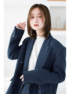 トティア 本通(Totia) 【Totia本通】鎖骨ミディアム×ニュアンスカラー