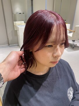 コト 福井大和田店(coto) ピンクラベンダー　福井美容室