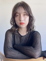 アンアミ キチジョウジ(Un ami Kichijoji)&nbsp;【unami】ゆるふわミディアム×ウェーブパーマ　澤田杏奈