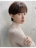 小顔/ショート/美髪/イメチェン/ワイドバング