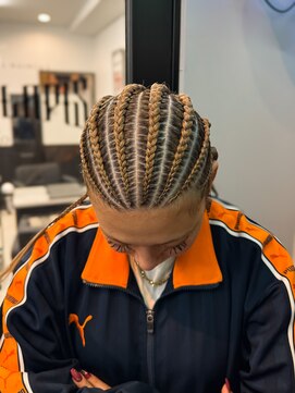 メンズラピス 栄店(Men's Lapis) 地毛コーンロウ