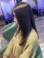 ヘアースパリゾート リアン 燕三条店(Lien)&nbsp;ダークグレー＿レイヤーカット＿