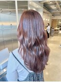 ふんわりカールヘルシースタイルルーズヘアショコラアッシュ
