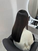 アレンヘアー 梅田店(ALLEN hair)&nbsp;ダークブラウンカラー/髪質改善カラー